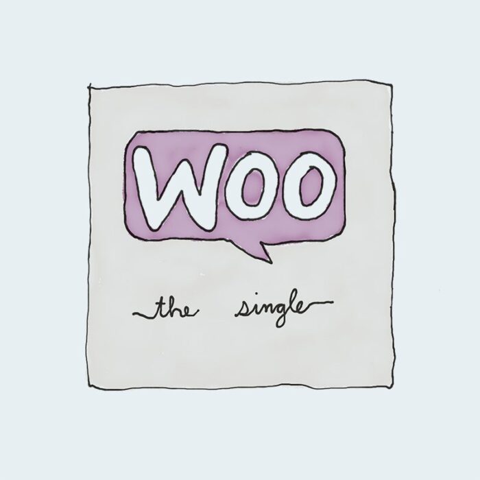 Woo logo with "the single" text below.